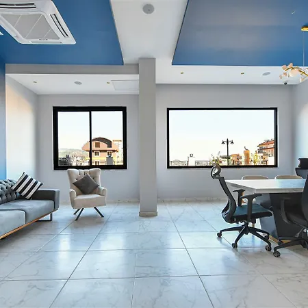 Lejlighed Faralya Cozy With Sea View In Quiet Payallar, Shuttle And Full Facilities